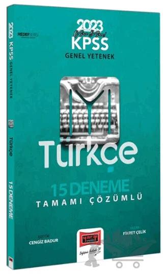 2023 KPSS Genel Yetenek Hedef IYI Serisi Türkçe Tamamı Çözümlü 15 Deneme