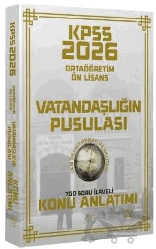 2026 KPSS Lise Ortaöğretim Ön Lisans Vatandaşlık Vatandaşlığın Pusulası Konu Anlatımı
