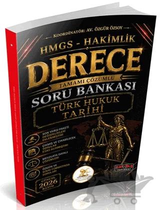 HUKAL HMGS-Hakimlik Derece Türk Hukuk Tarihi Soru Bankası