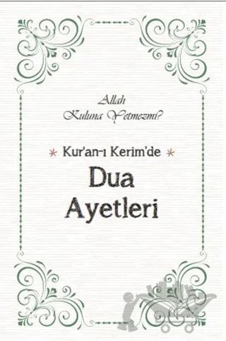 Kur’an’ı Kerim’de Dua Ayetleri