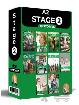 İngilizce Hikaye Stage 2 10’lu Hikaye Seti Kutu Tanıtım (A2) Seviyelerinde