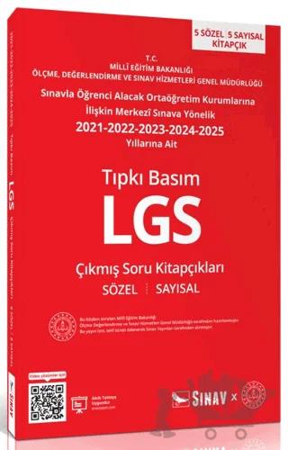 8. Sınıf LGS Tıpkı Basım Son 5 Yıl Çıkmış Soru Kitapçıkları