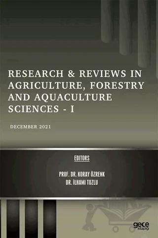 Research and Reviews in Agriculture, Forestry and Aquaculture Sciences 1 - December 2021