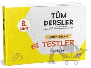 8. Sınıf Tüm Dersler Beceri Temelli Testler
