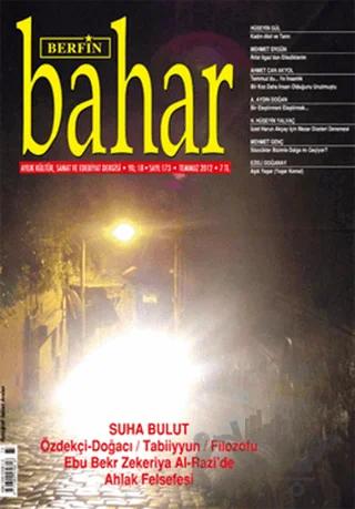 Berfin Bahar Aylık Kültür, Sanat ve Edebiyat Dergisi Sayı: 173