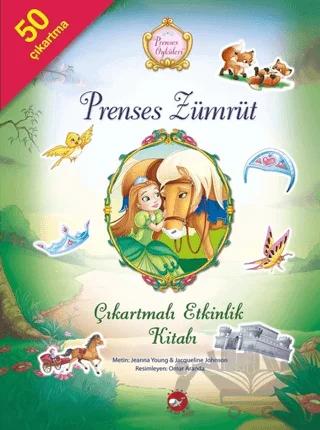 Prenses Zümrüt Çıkartmalı Etkinlik Kitabı - Prenses Öyküleri