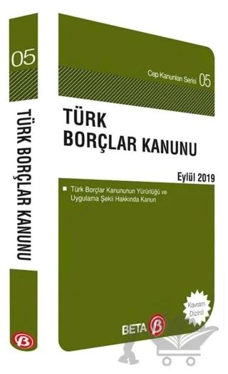 Türk Borçlar Kanunu Eylül 2019