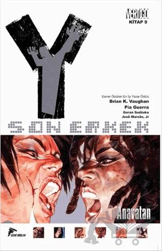 Y: Son Erkek 9 – Brian K. Vaughan, Pia Guerre – Çizgi Düşler Yayınevi kitap kapağı