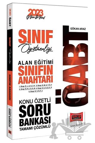 Yargı Yayınları 2023 ÖABT Sınıf Öğretmenliği Alan Eğitimi Sınıfın Anahtarı Konu Özetli Tamamı Çözümlü Soru Bankası