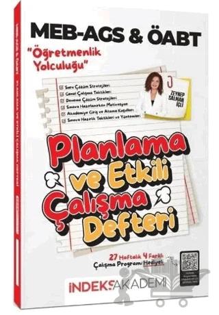 MEB-AGS ÖABT Planlama ve Etkili Çalışma Defteri