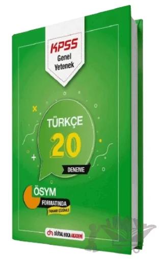 KPSS Genel Yetenek Türkçe Tamamı Çözümlü 20 Deneme