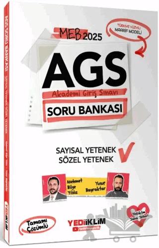 MEB AGS Sayısal Yetenek - Sözel Yetenek Tamamı Çözümlü Soru Bankası