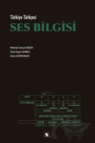 Türkiye Türkçesi Ses Bilgisi