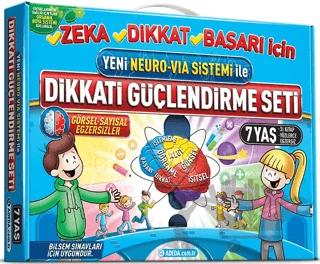 Dikkati Güçlendirme Seti 7 Yaş - Yeni Neuro - Via Sistemi İle