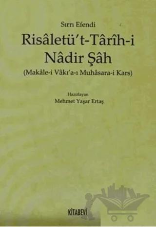 Risaletü’t - Tarih-i Nadir Şah