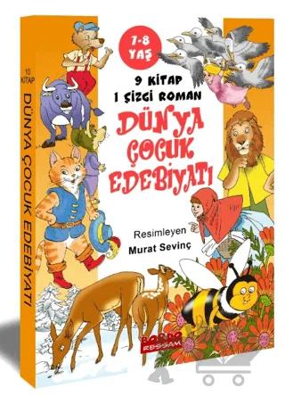 Dünya Çocuk Edebiyatı Seçme Öyküler (7-8 Yaş 10 Kitap Set)