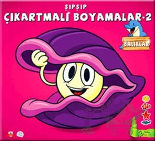 Şıpşıp Çıkartmalı Boyamalar 2 - Balıklar
