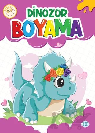 Neşeli Dinozor Boyama