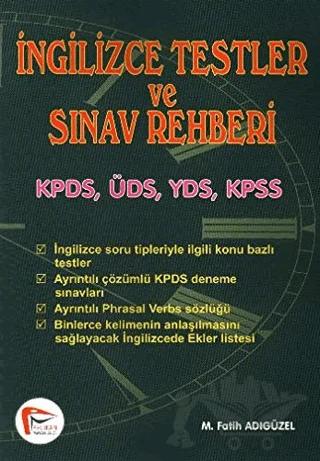İngilizce Testler ve Sınav Rehberi KPDS, ÜDS, YDS, KPSS