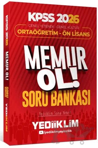2026 KPSS Genel Yetenek Genel Kültür Ortaöğretim - Ön Lisans Memur Ol Soru Bankası