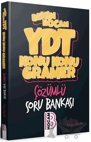 YDT Konu Konu Gramer Çözümlü Soru Bankası – Erkan Önler – Erkan Önler kitap kapağı