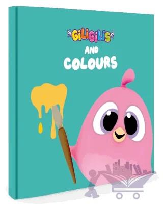 Giligilis And Colours - İngilizce Eğitici Mini Karton Kitap Serisi