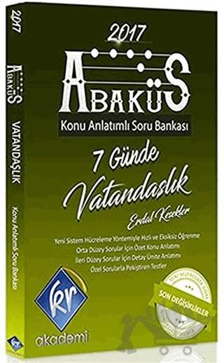 KPSS Abaküs Vatandaşlık Konu Anlatımlı Soru Bankası