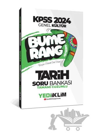 2024 KPSS Genel Kültür Bumerang Tarih Tamamı Çözümlü Soru Bankası