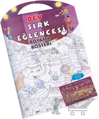 Sirk Eğlencesi Dev Boyama Posteri