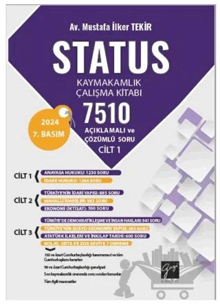 Status Kaymakamlık Çalışma Kitabı 7510 Açıklamalı Ve Çözümlü Soru