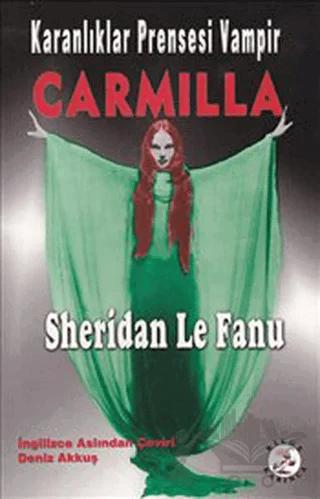Karanlıklar Prensesi Vampir Carmilla – Joseph Sheridan Le Fanu – Bilge Karınca Yayınları kitap kapağı