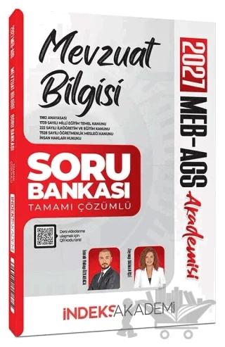 2027 MEB-AGS Akademisi Mevzuat Bilgisi Soru Bankası Çözümlü