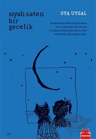 Siyah Saten Bir Gecelik