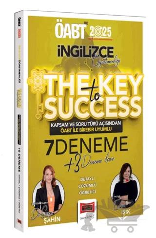 2025 ÖABT İngilizce Öğretmenliği The Key Success Detaylı Çözümlü 7 Deneme
