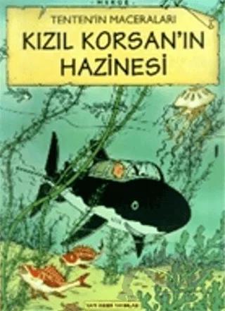 Tenten’in Maceraları Kızıl Korsan’ın Hazinesi – Herge – Yapı Kredi Yayınları kitap kapağı