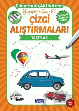 Çizgi Alıştırmaları - Taşıtlar (4 Yaş)