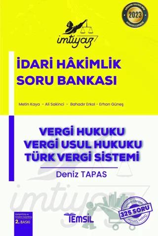 İmtiyaz Hakimlik Soru Bankası Vergi Hukuku- Vergi Usul Hukuku- Türk Vergi Sistemi