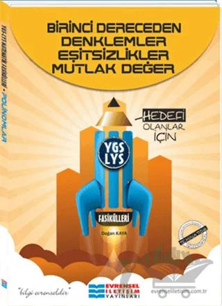 YGS-LYS Birinci Dereceden Denklemler Eşitsizlikler Mutlak Değer