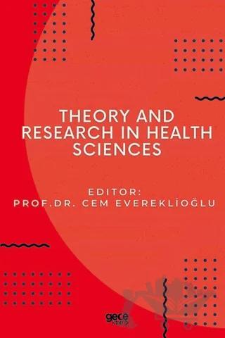 Theory and Research in Health Sciences