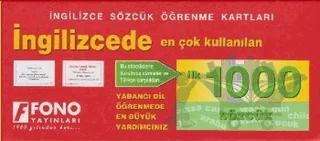 İngilizcede İlk 1000 Sözcük Kartları