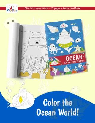 Ocean Colouring Book!