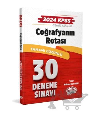2024 KPSS Coğrafyanın Rotası Tamamı Çözümlü 30 Deneme Sınavı