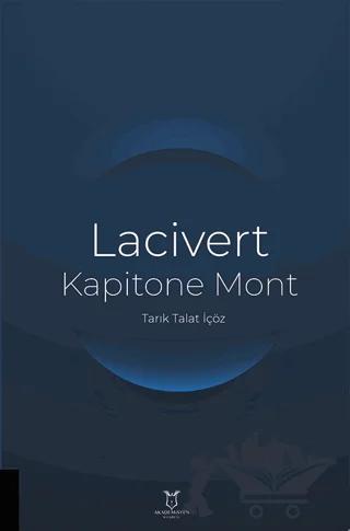 Lacivert Kapitone Mont