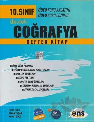 10. Sınıf Coğrafya Destek Defter Kitap