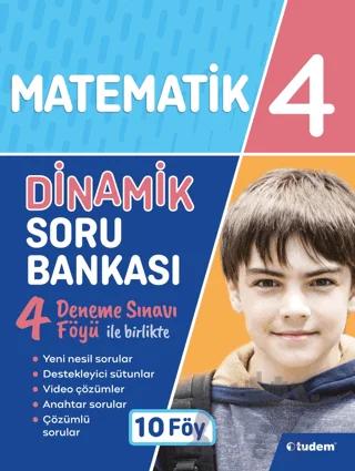 4. Sınıf Matematik Dinamik Soru Bankası – Kolektif – Tudem Yayınları kitap kapağı
