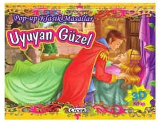 Pop-Up Klasik Masallar - Uyuyan Güzel (3D Kitap)