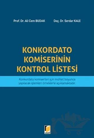 Konkordato Komiserinin Kontrol Listesi