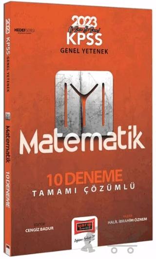 2023 KPSS Genel Yetenek Hedef IYI Serisi Matematik Tamamı Çözümlü 10 Deneme