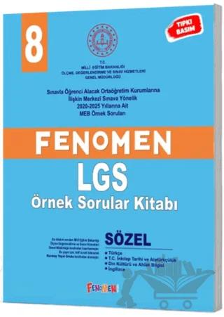 Fenomen 8 MEB Sözel Örnek Sorular