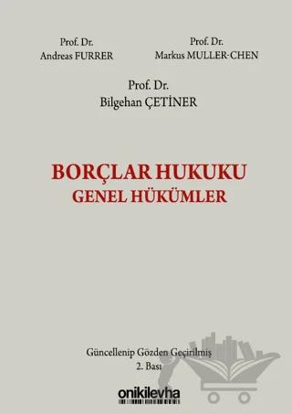 Borçlar Hukuku Genel Hükümler